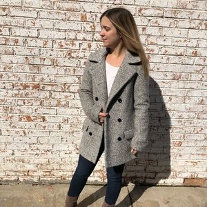 Grey wool jacket